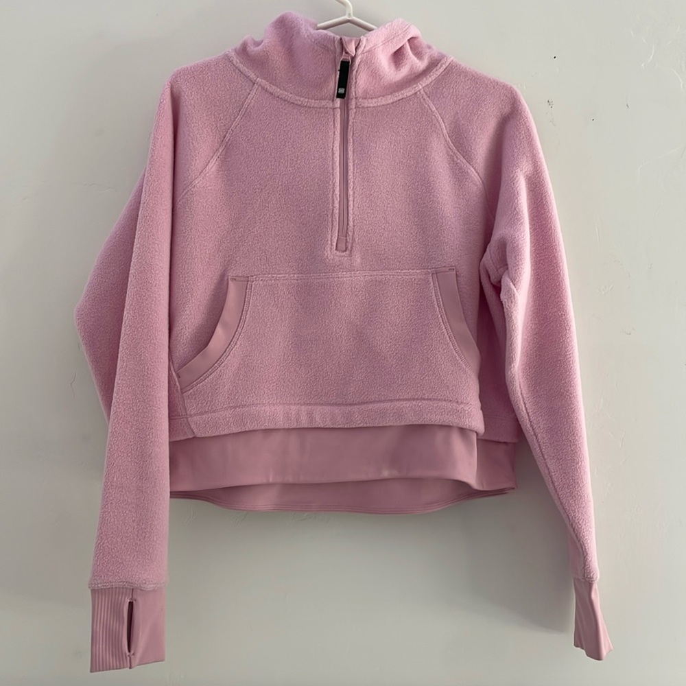 Light Pink FLX half zip